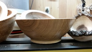 12" White Oak bowl